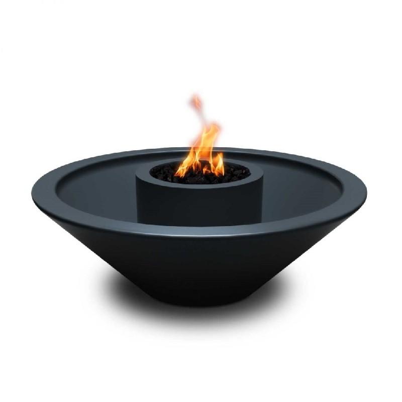 The Outdoor Plus - Cazo GFRC Concrete 360 Degree Spill Round Fire and Water Bowl 48"