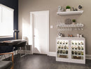 Home Bar Wall Wine Rack Cabinet - 21”