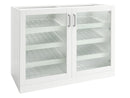Home Bar Double Display Cabinet - 42"