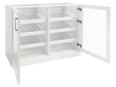 Home Bar Double Display Cabinet - 42"
