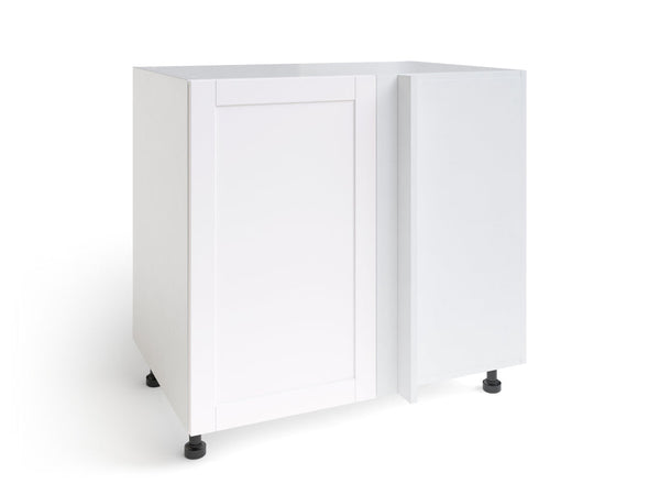 Home White Blind Corner Base Cabinet, 36 Inch