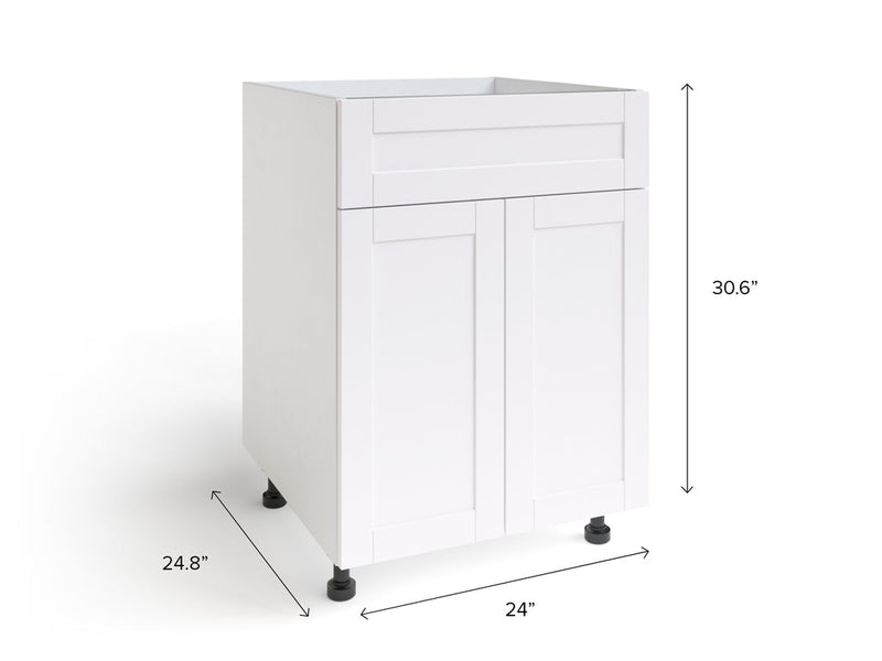 Home White Sink Cabinet