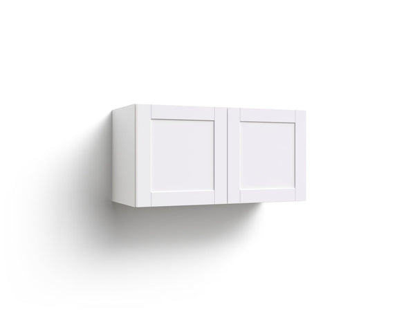 NewAge Product- White Wood Unit Cabinet - 30 Inch