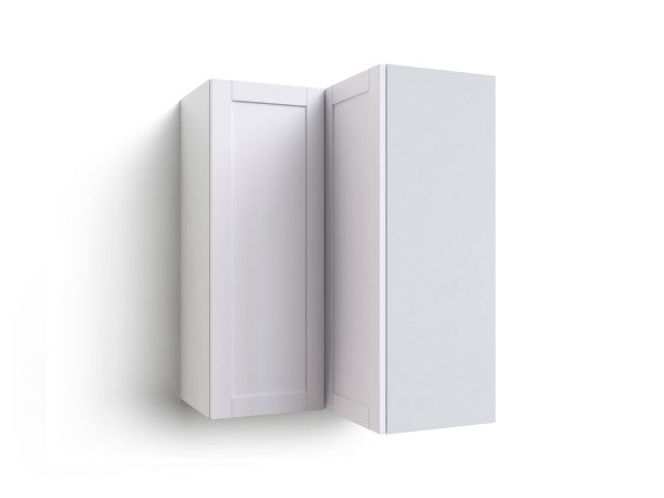 Home Grey Corner Wall Cabinet