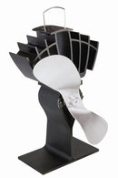 Caframo Ecofan UltrAir 810CAKBX Stove Fan, 125 cfm, Nickel