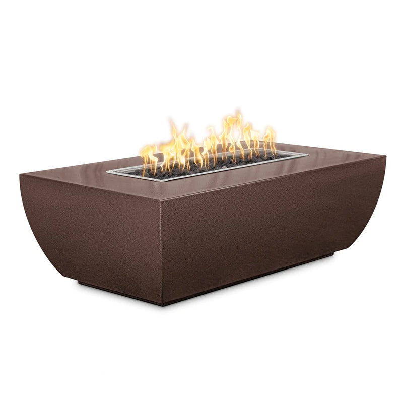 Avalon Linear 15” Tall | Copper Fire Pit