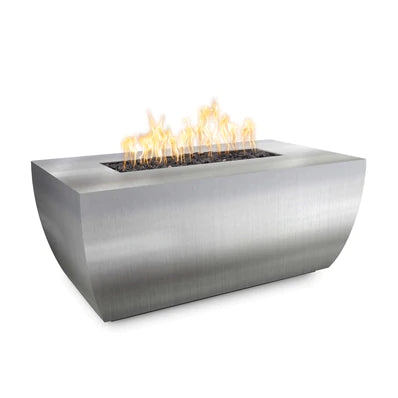 The Outdoor Plus - Avalon Stainless Steel Fire Pit - 24” Tall