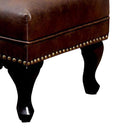 Vaugh Traditional Style Ottoman