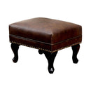 Vaugh Traditional Style Ottoman