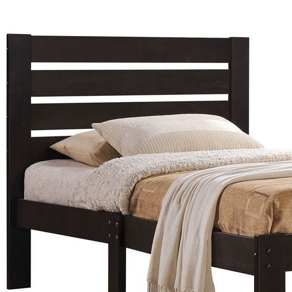 Kenney Elegant Queen Bed, Espresso