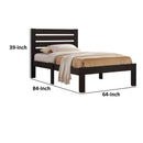 Kenney Elegant Queen Bed, Espresso