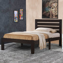 Kenney Elegant Queen Bed, Espresso