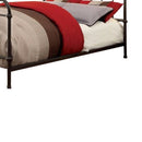 Benzara Metal Queen Size Platform Bed
