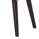 Raised Top Wooden Nightstand With 1 Open Compartment, Gray And Black