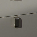 Contemporary Style Wooden Nightstand With 2 Drawers, White