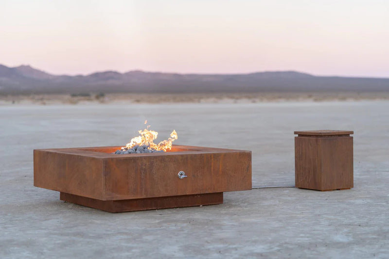The Outdoor Plus - Linear Cabo Corten Steel Fire Pit