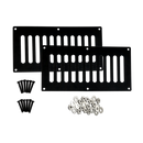 Fire-Pit Vent Cover (Black) - Set of Two