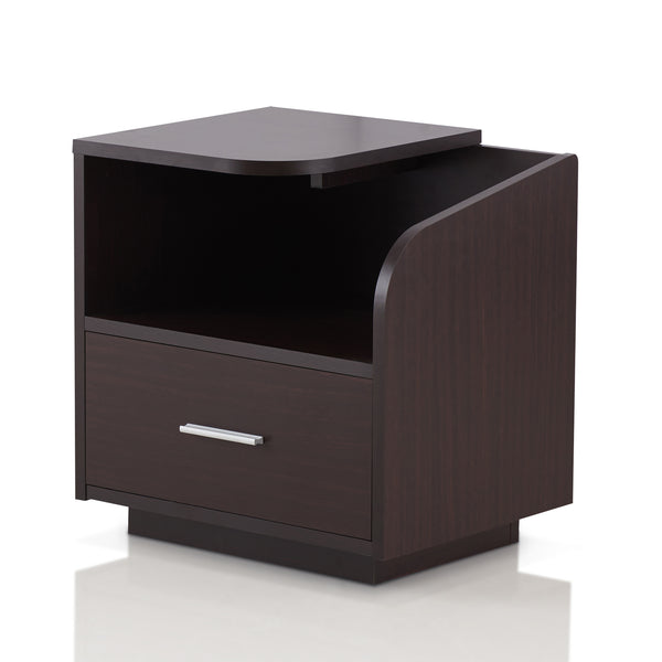 Vath Contemporary Multi-Storage End Table