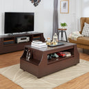 Bass Contemporary Multi-Storage Coffee Table