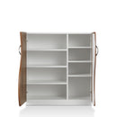 Ashton Contemporary 8-Shelf Shoe Cabinet-Furniture of America