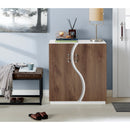 Ashton Contemporary 8-Shelf Shoe Cabinet-Furniture of America