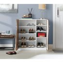 Ashton Contemporary 8-Shelf Shoe Cabinet-Furniture of America