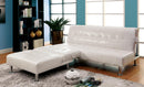Bull Contemporary Tufted Futon in White