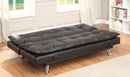 Vail Contemporary Faux Leather Tufted Futon