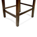 Wirtz Industrial Nailhead Trim Counter Height Chairs (Set of 2)