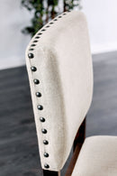 Wirtz Industrial Nailhead Trim Counter Height Chairs (Set of 2)