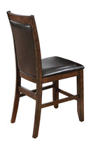 Geo Transitional Padded Counter Height Chairs (Set of 2)