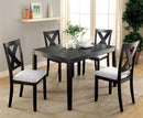 Cameron Transitional 5-Piece Solid Wood Dining Set
