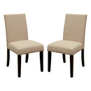 Caiti Transitional Nailhead Trim Side Chairs (Set of 2)