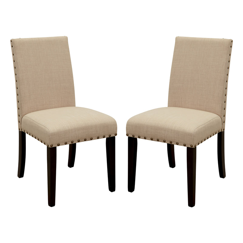 Caiti Transitional Nailhead Trim Side Chairs (Set of 2)