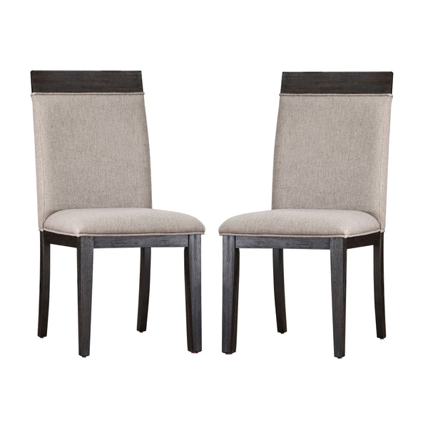 Faluca Transitional Upholstered Side Chairs (Set of 2)