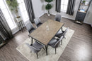 Jaylynn Mid-Century Modern Rectangular Dining Table