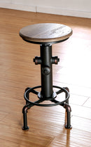 Ila Industrial Swivel Counter Height Chairs (Set of 2)