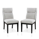 Hazmina Contemporary Upholstered Side Chairs (Set of 2)