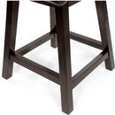 Callaway Contemporary Swivels Counter Height Chairs (Set of 2)