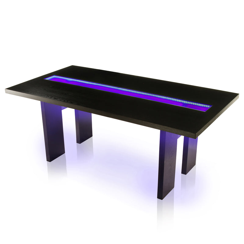 Bearington Contemporary LED Dining Table in Black