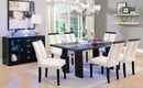 Bearington Contemporary LED Dining Table in Black