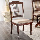 Gemini Transitional Padded Side Chairs (Set of 2)
