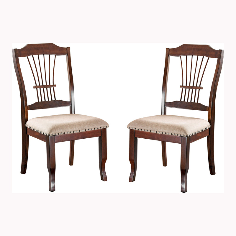 Gemini Transitional Padded Side Chairs (Set of 2)