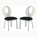 Monda Contemporary Fabric Padded Side Chairs (Set of 2)