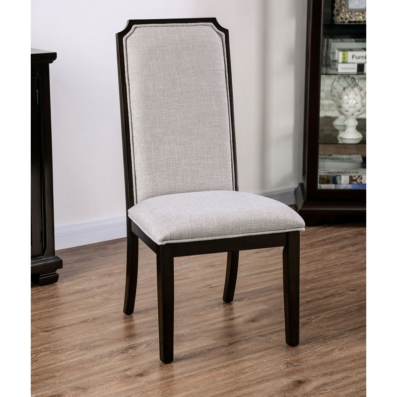 Juliza Transitional Fabric Side Chairs (Set of 2)