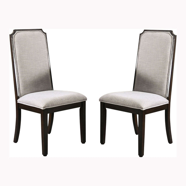 Juliza Transitional Fabric Side Chairs (Set of 2)
