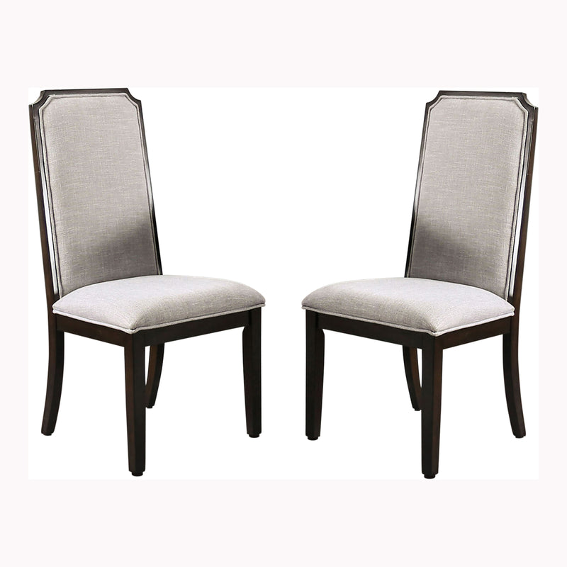 Juliza Transitional Fabric Side Chairs (Set of 2)