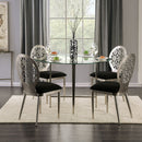 Villio Contemporary Steel Side Chairs (Set of 2)