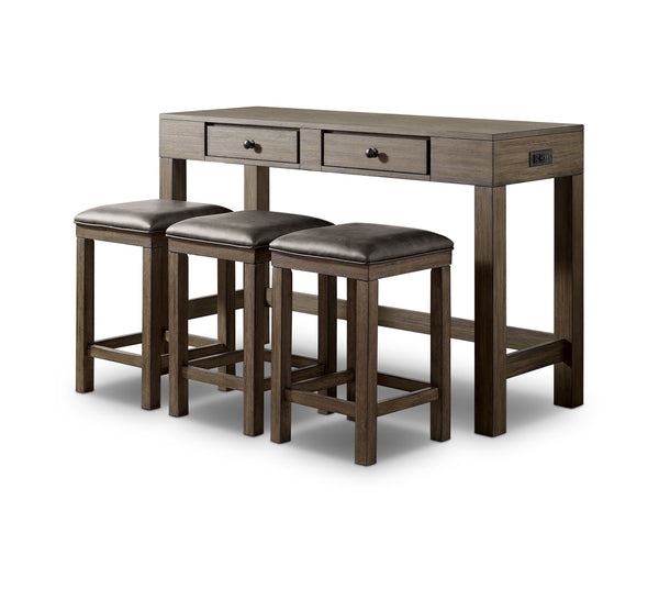 Stache 4-Piece Counter Height Dining Set