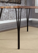 Lamount 5-Piece Dining Set in Natural and Espresso